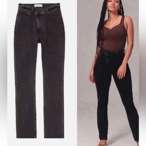 #25. Abercrombie & Fitch The 90s Slim Straight Curve Love Jeans